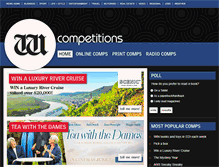 Tablet Screenshot of competitions.thewest.com.au